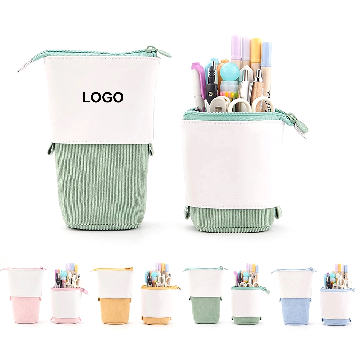 Pen Pencil Telescopic Holder Stationery Case 2