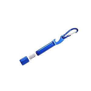3 In 1 Aluminum Bottle Opener With Flashlight Keychain Design 18