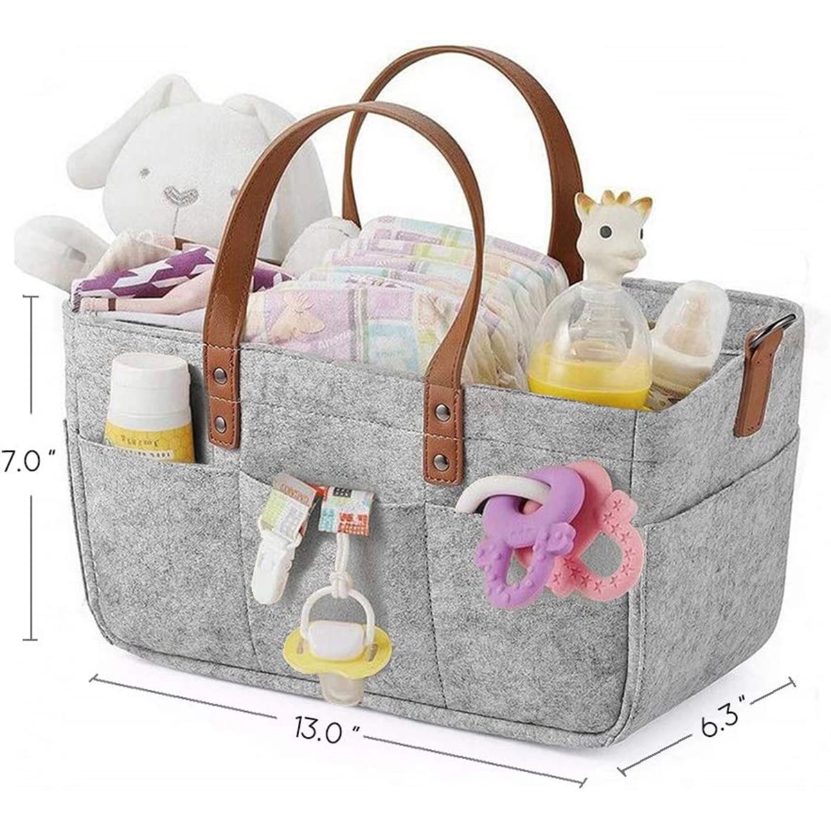 Baby Diaper Caddy Organizer 3