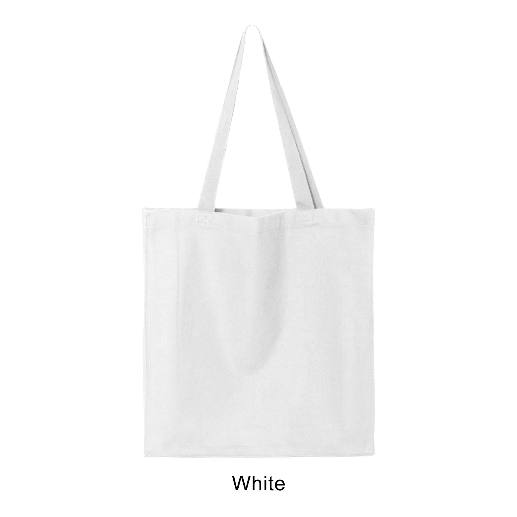 12 oz. Heavy Cotton Gusset Shopping Tote Bag_R111BT 14