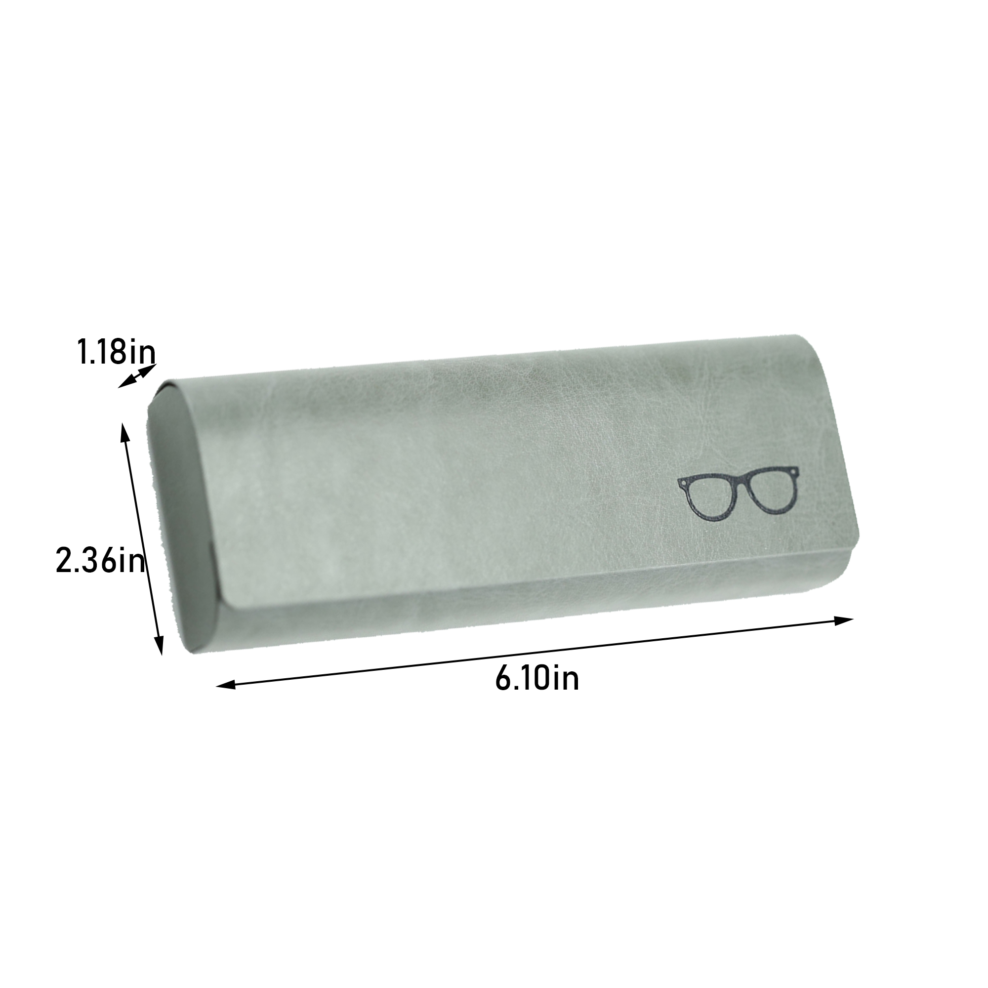 Universal Hardshell Leather Glasses Case 5