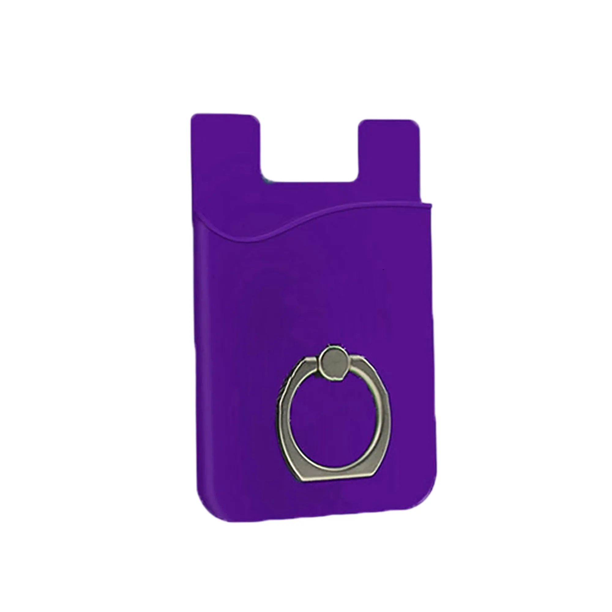 Silicone Phone Wallet with Grip Ring 8