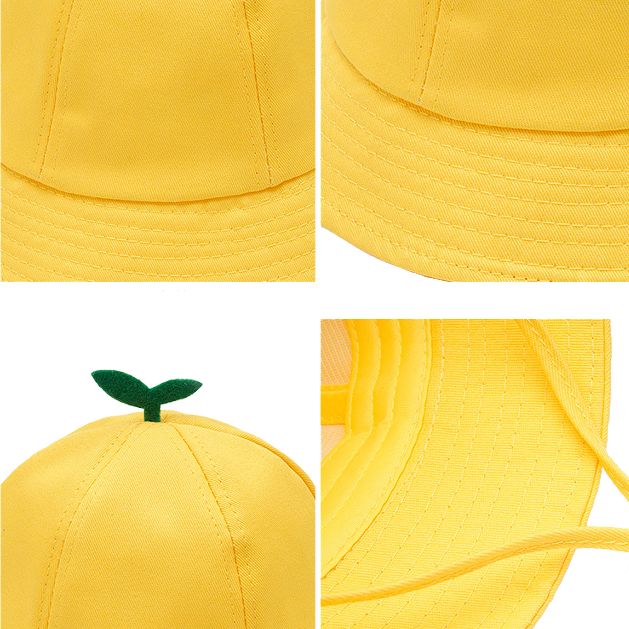 Wide Brim Beach Kids Sun Hat With Adjustable Chin Strap 3