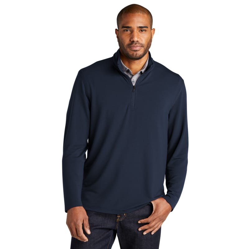 Port Authority Microterry 1/4-Zip Pullover, custom hoodie or sweatshirt with logo imprint 7