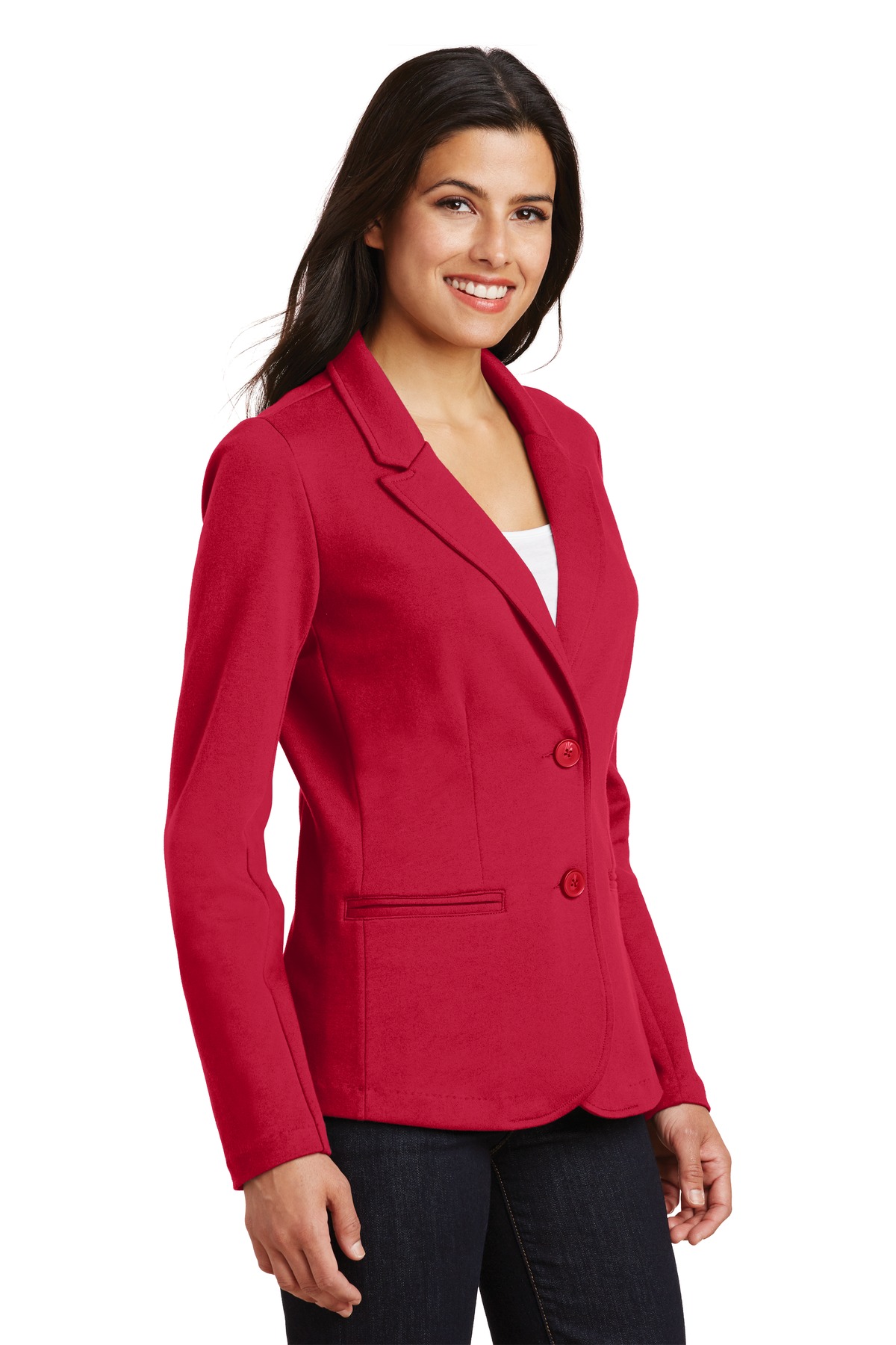 Port Authority Women's Knit Blazer. LM2000 24