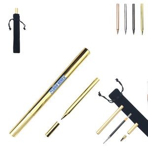 Square Aluminum Writing Pen 4