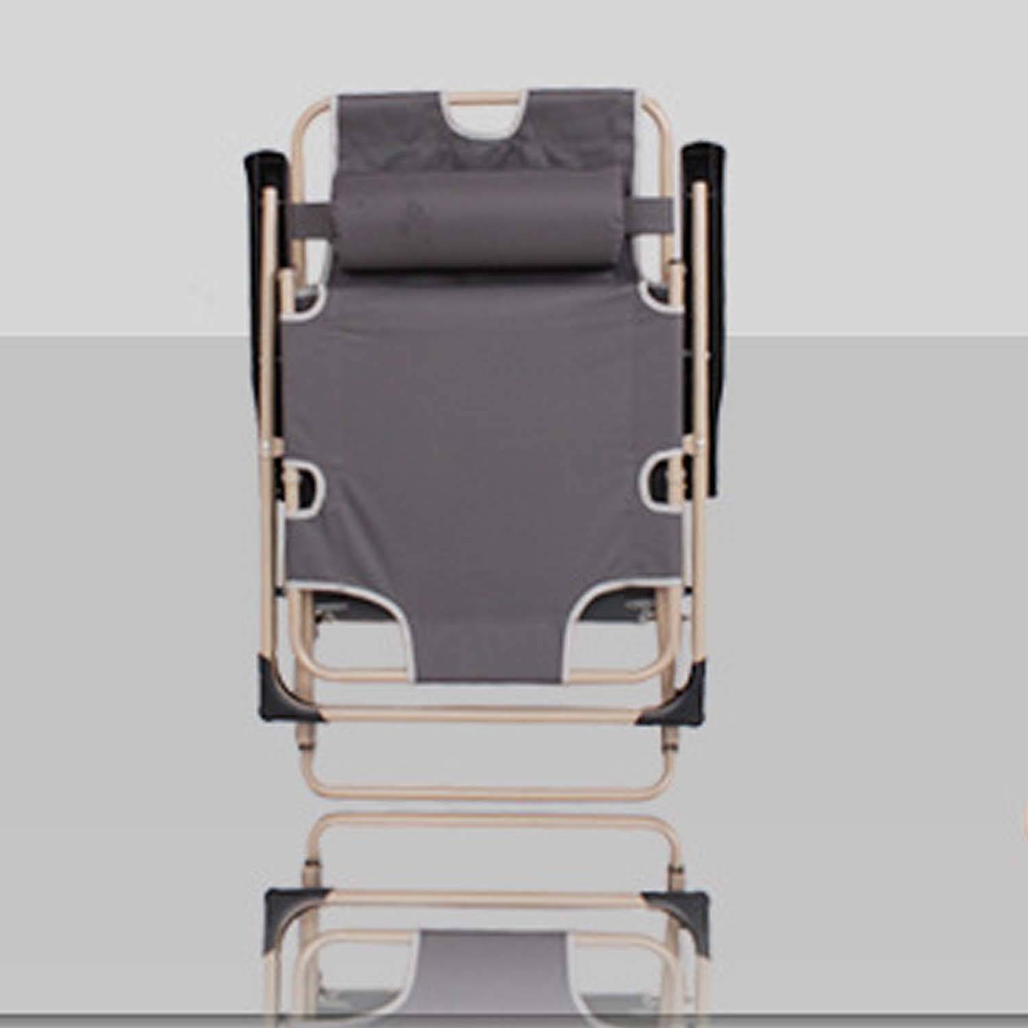 Folding Home Leisure Double Tube Widened Lounge Chair 8