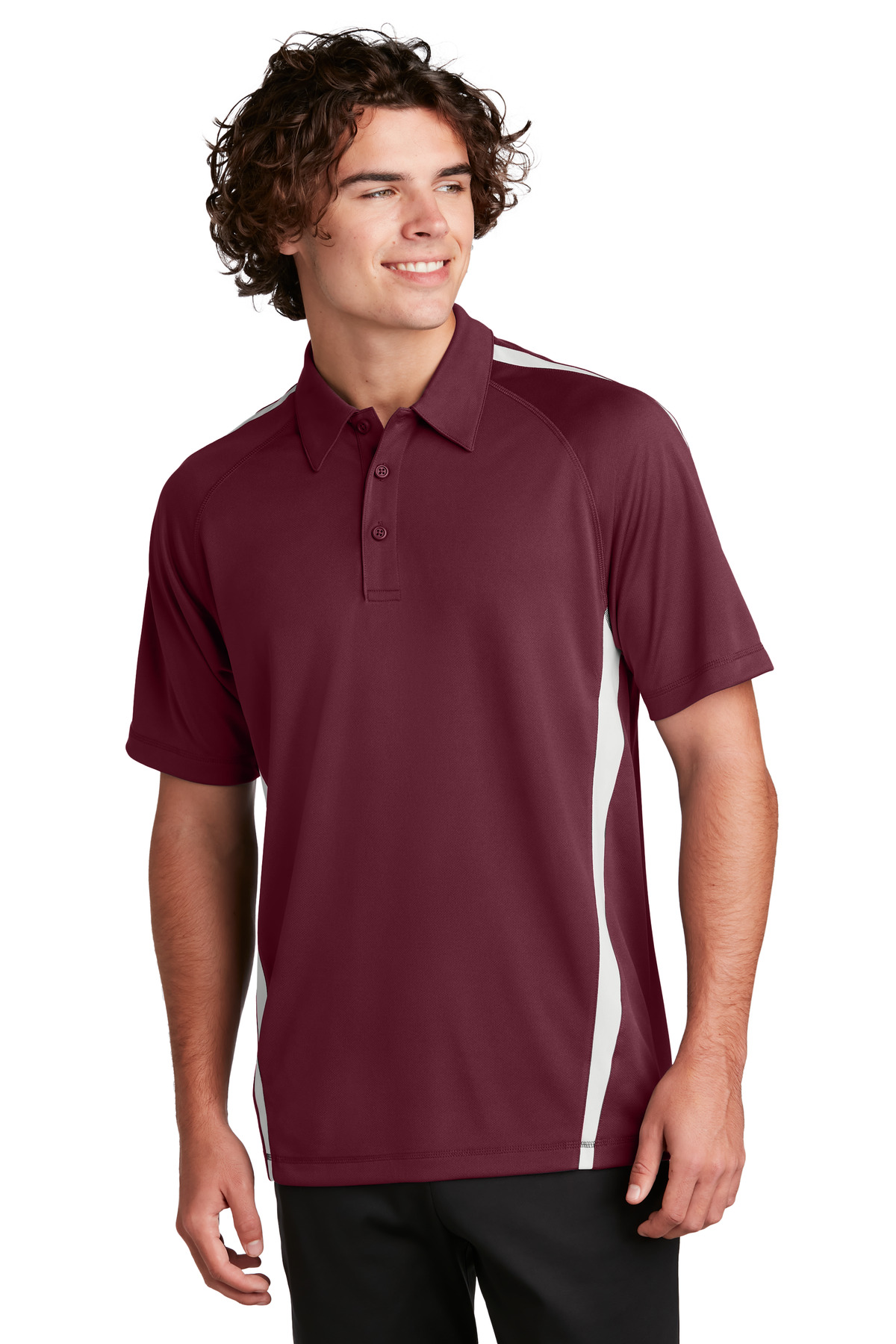 Sport-Tek PosiCharge Micro-Mesh Colorblock Polo. ST685 14