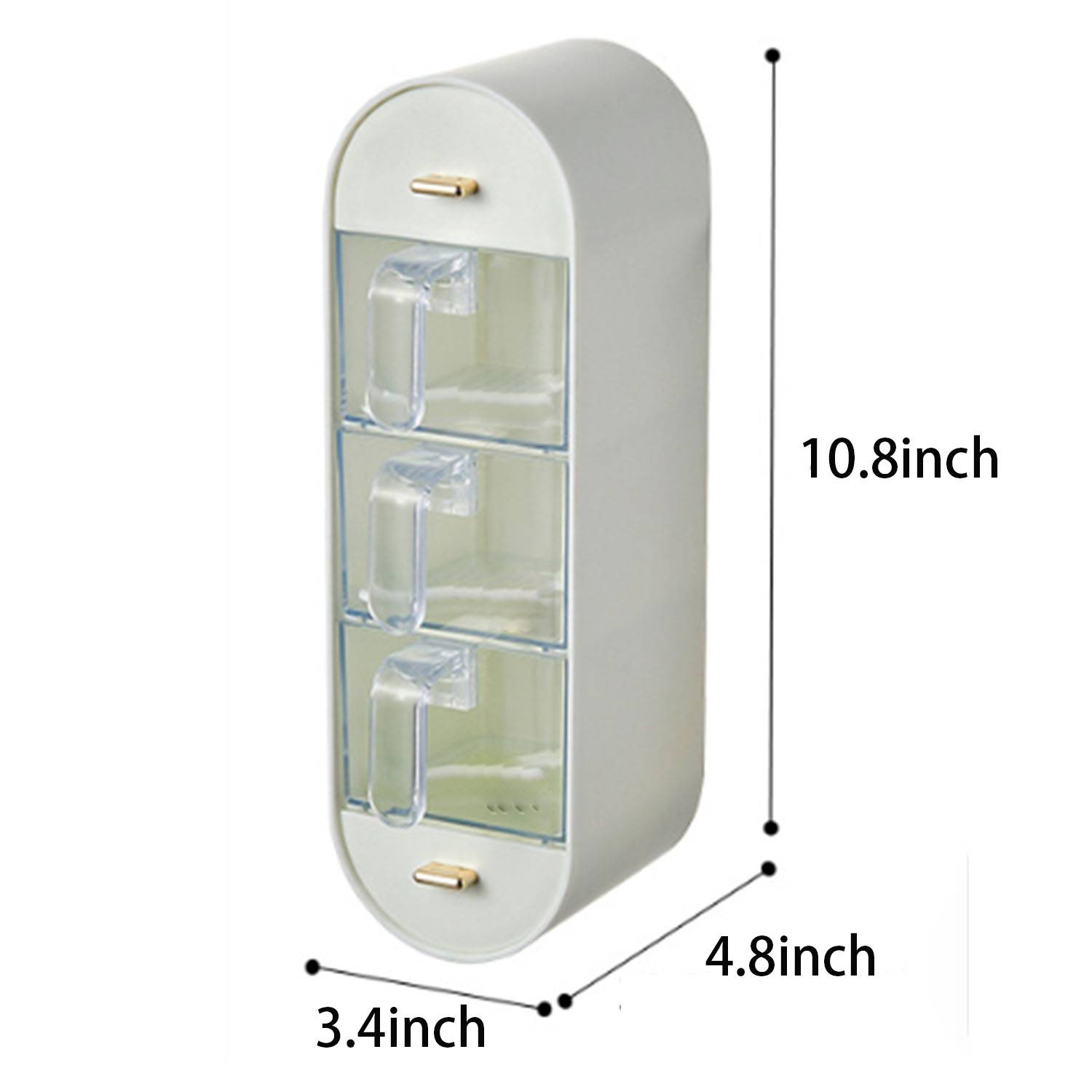 Household Wall-Mounted Seasoning Box 3