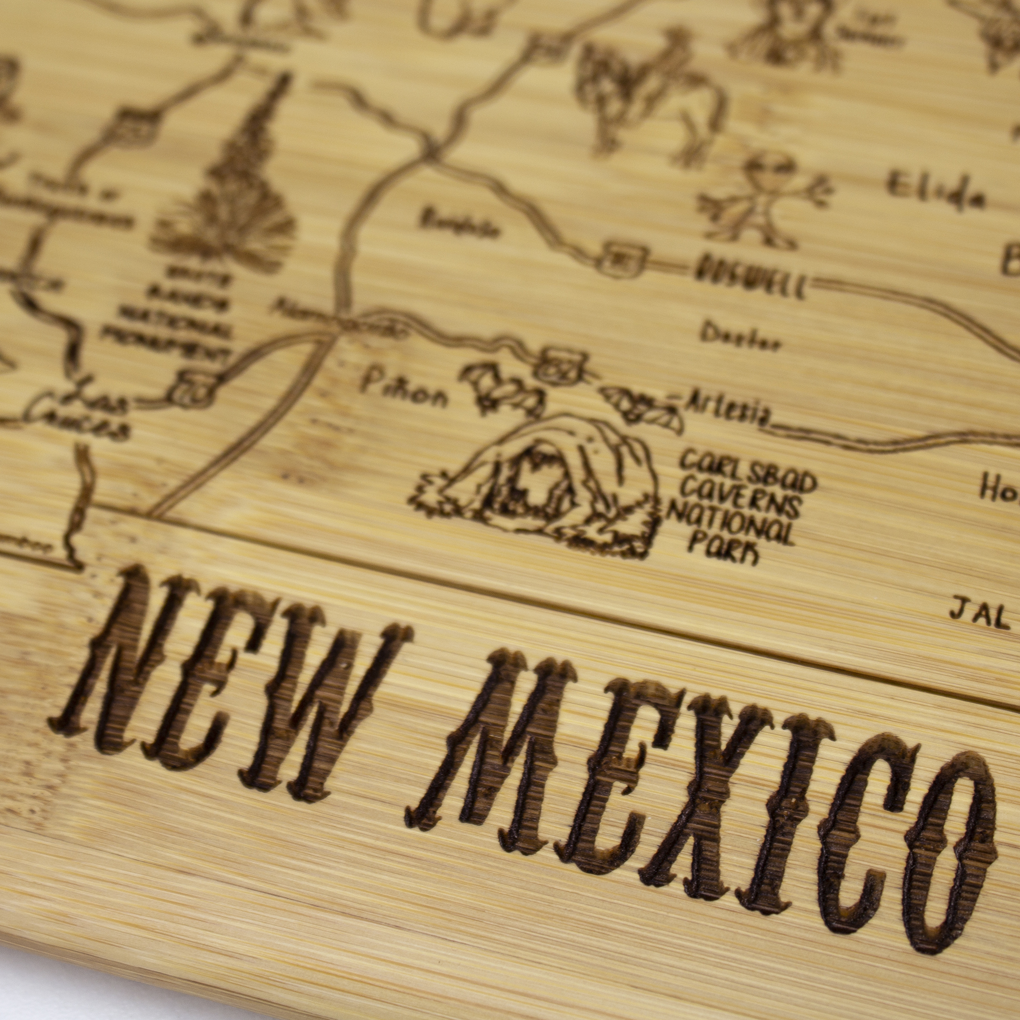 A Slice of Life New Mexico Serving & Cutting Board 5