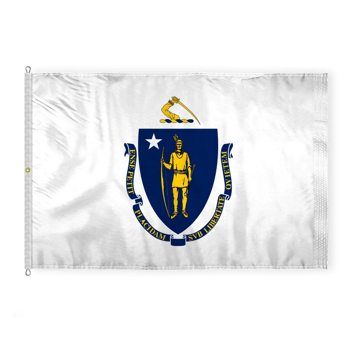12"x18" to 8'x12' Massachusetts Nylon Flags 4