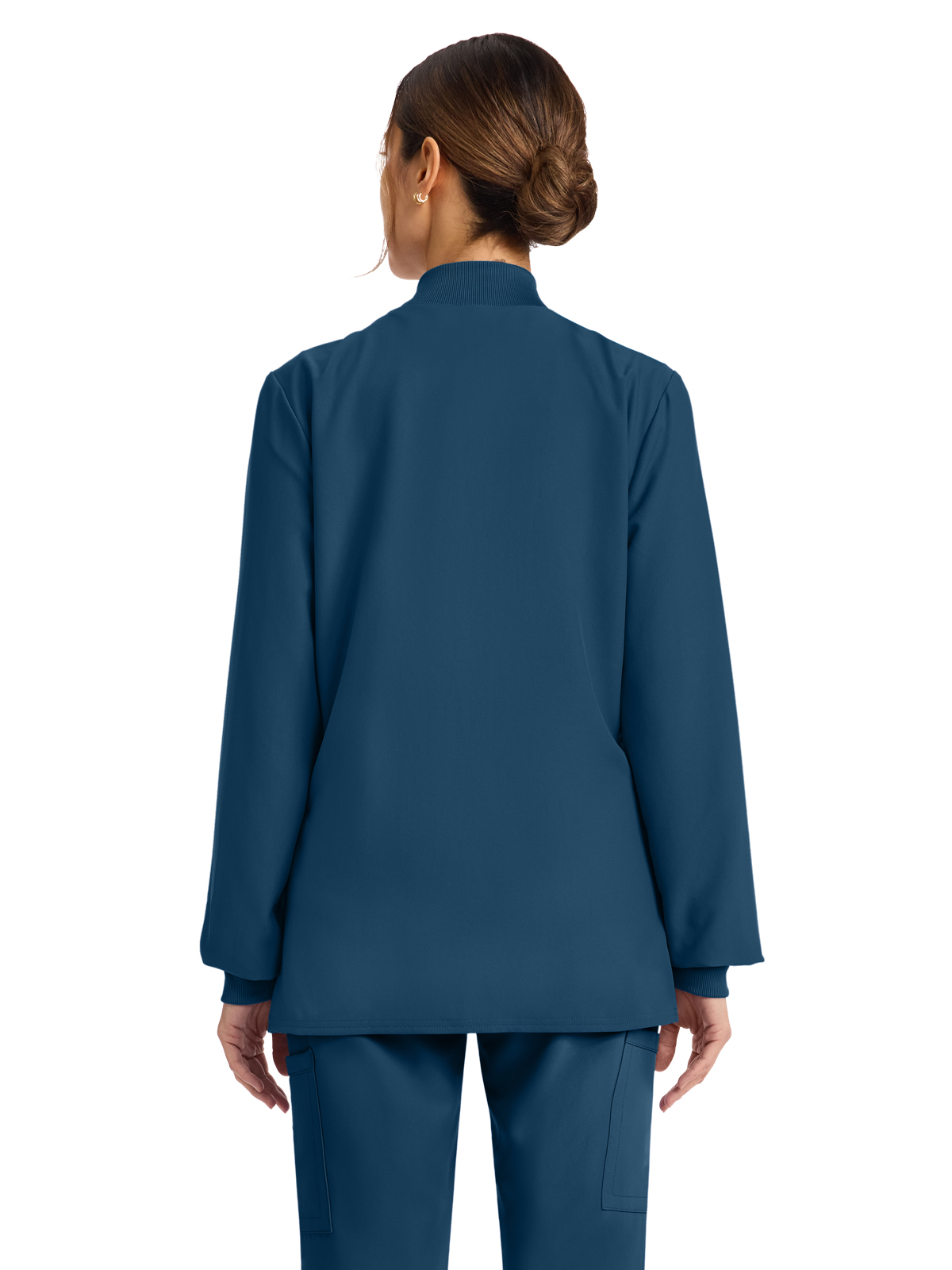 Cherokee - Workwear Originals Ultra - Women's 2-Pocket Zip Up Scrub Jacket 32