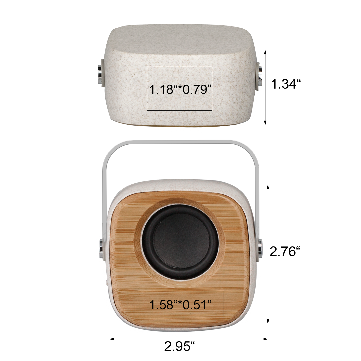Whitman Eco-Friendly Bluetooth Speaker