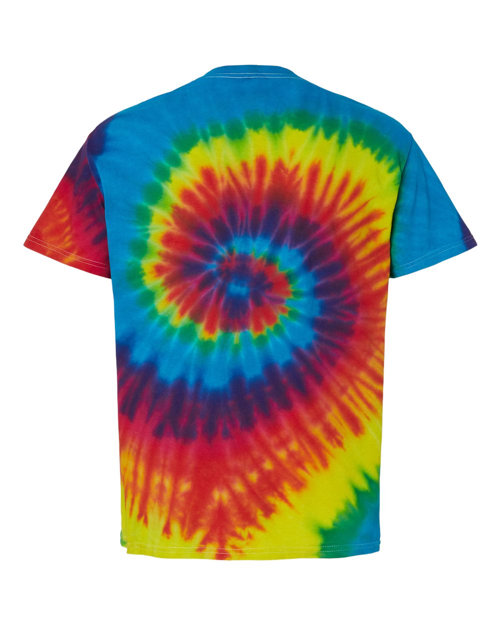Unisex Multi-Color Tie-Dyed T-Shirt - 1000 56