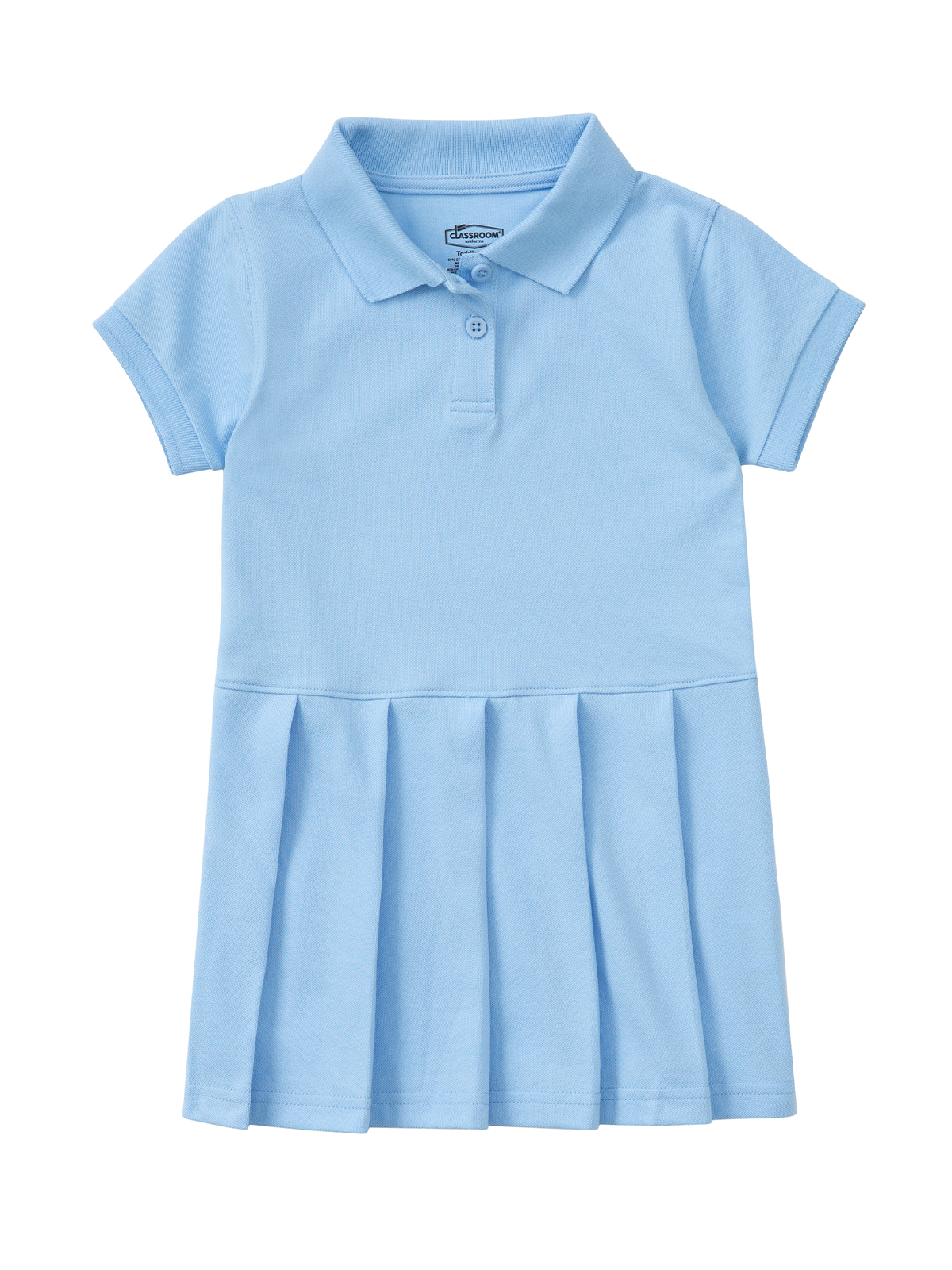 Classroom Uniforms - Girls' Pique Polo Dress for Preschool