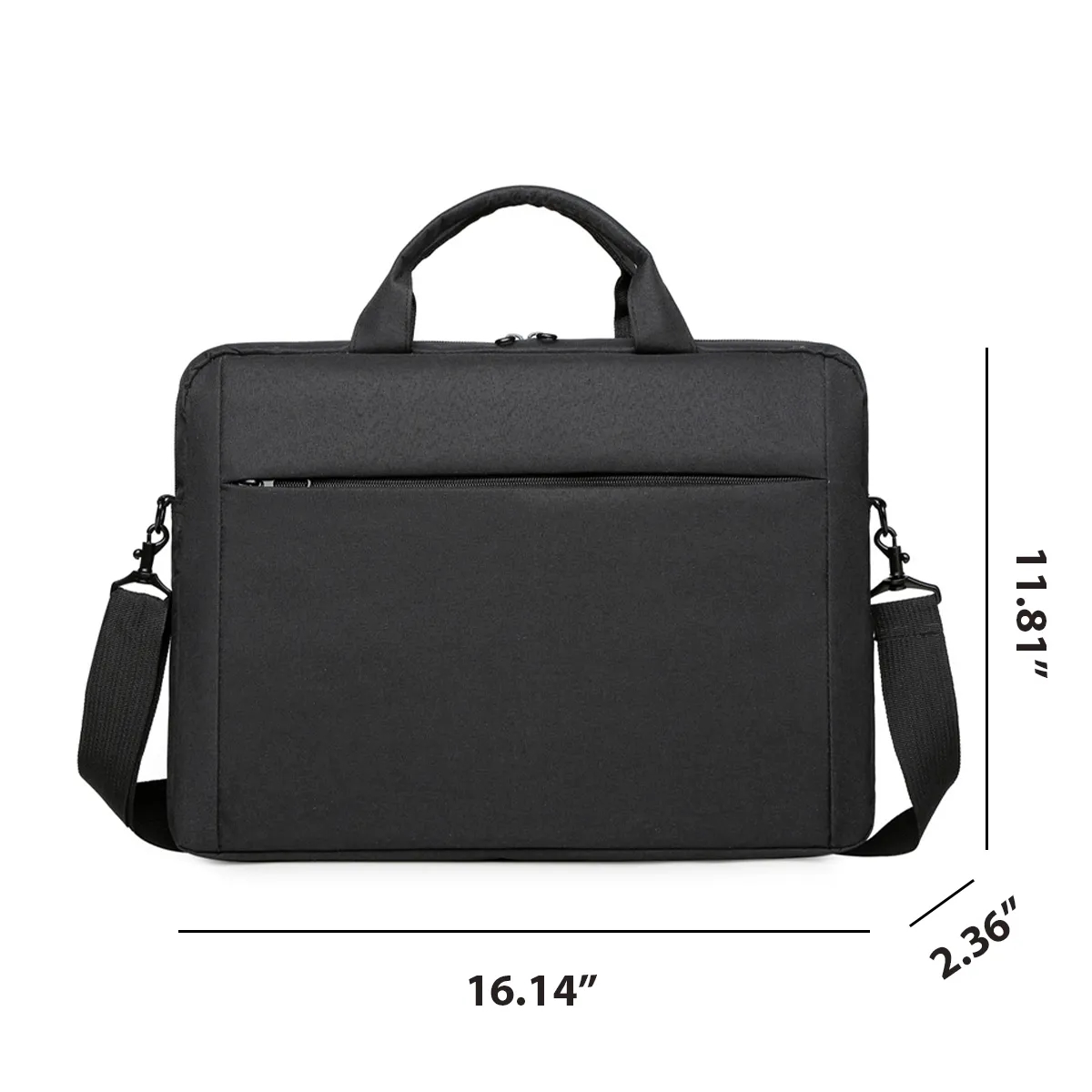 15-Inch Custom Laptop Shoulder Bag with Adjustable Strap 2