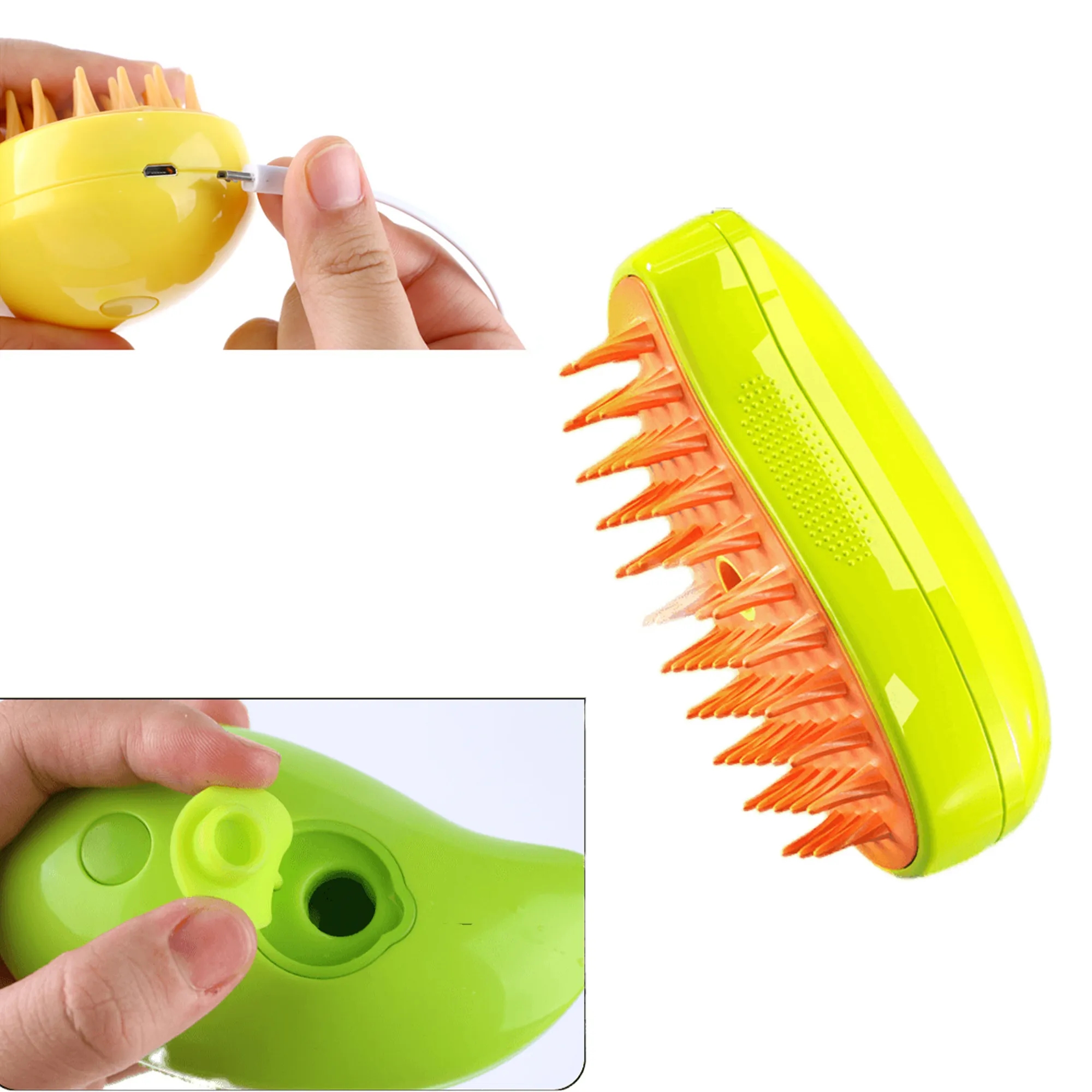 3 In 1 Steamy Pet Cat Brush 3