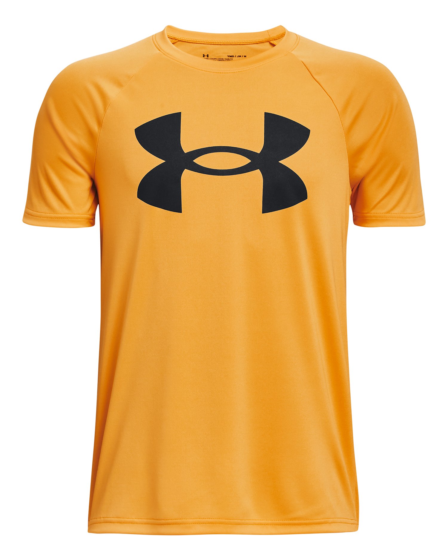 UA Tech Big Logo Boys' Short Sleeve 40
