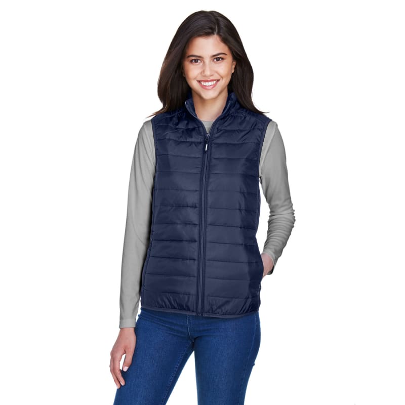 CORE365 Ladies' Prevail Packable Puffer Vest 6