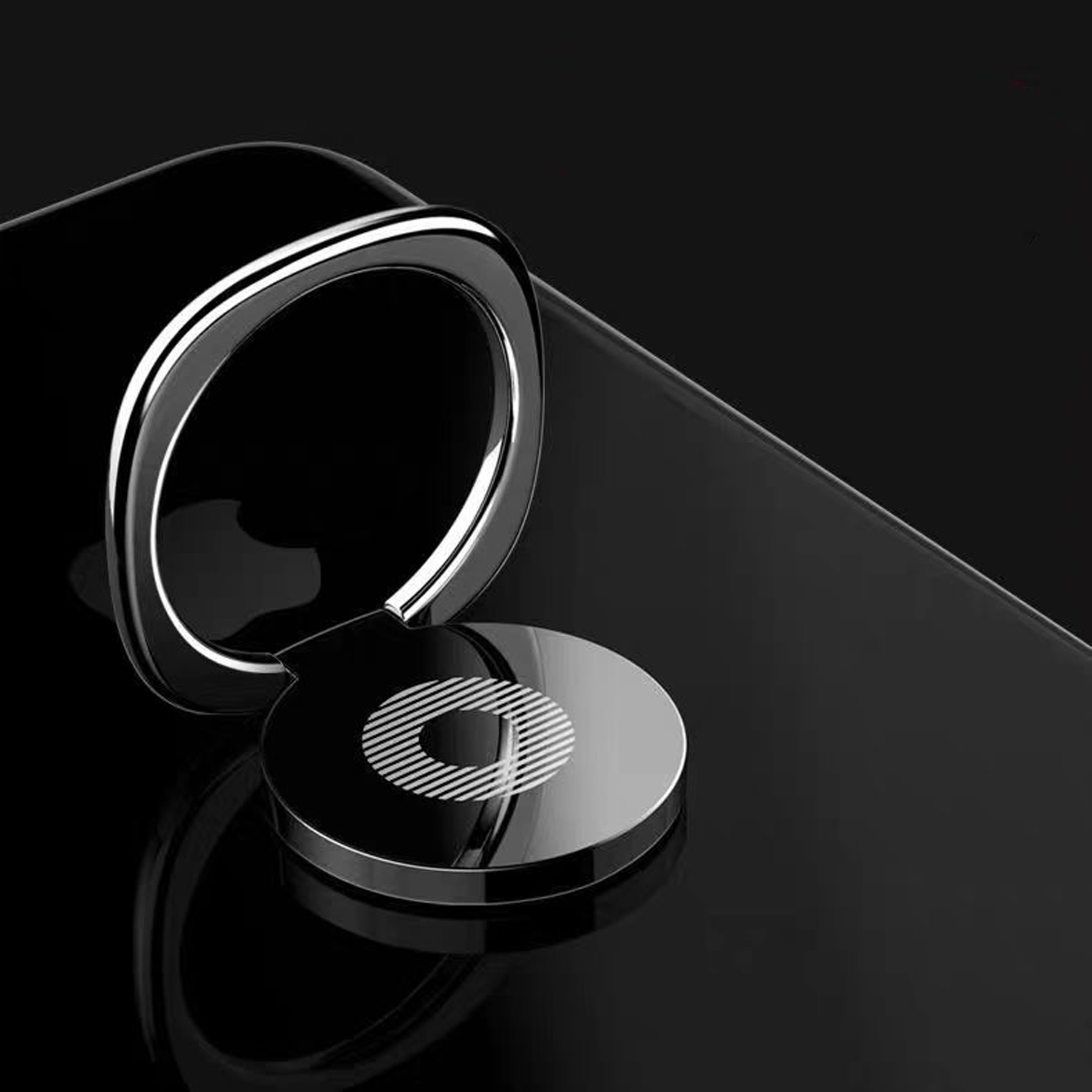 360 Degree Rotate Metal Cell Phone Stand Ring Holder 2