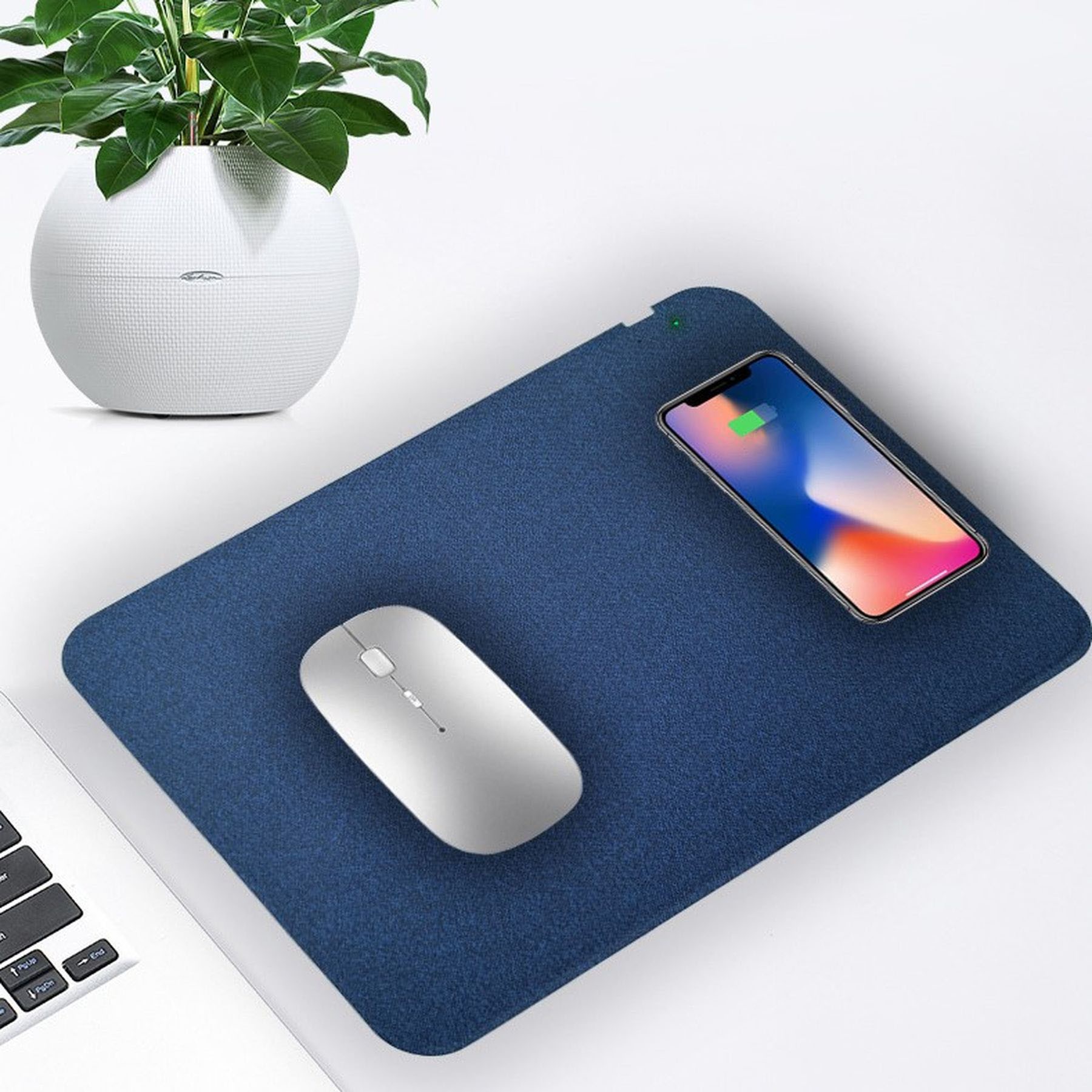 2 In 1 Mouse Pad With 15W Wireless Charger 9