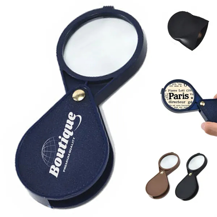 Portable Folding Pocket 10X Magnifying Glass For Reading 1