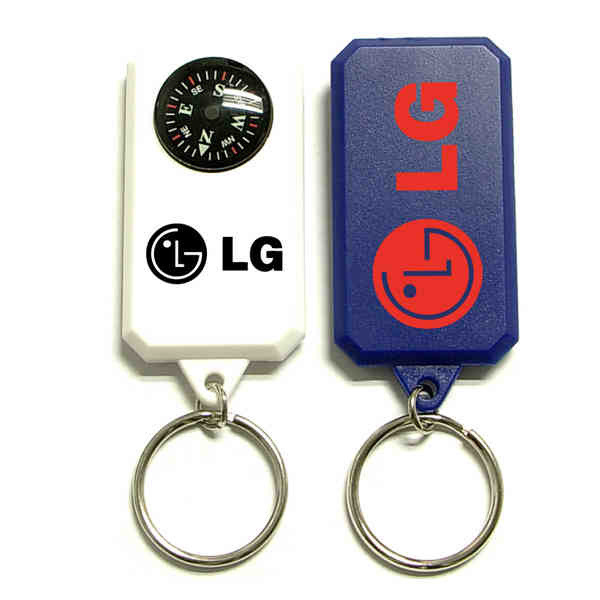 Solid design, compass keychain. 1