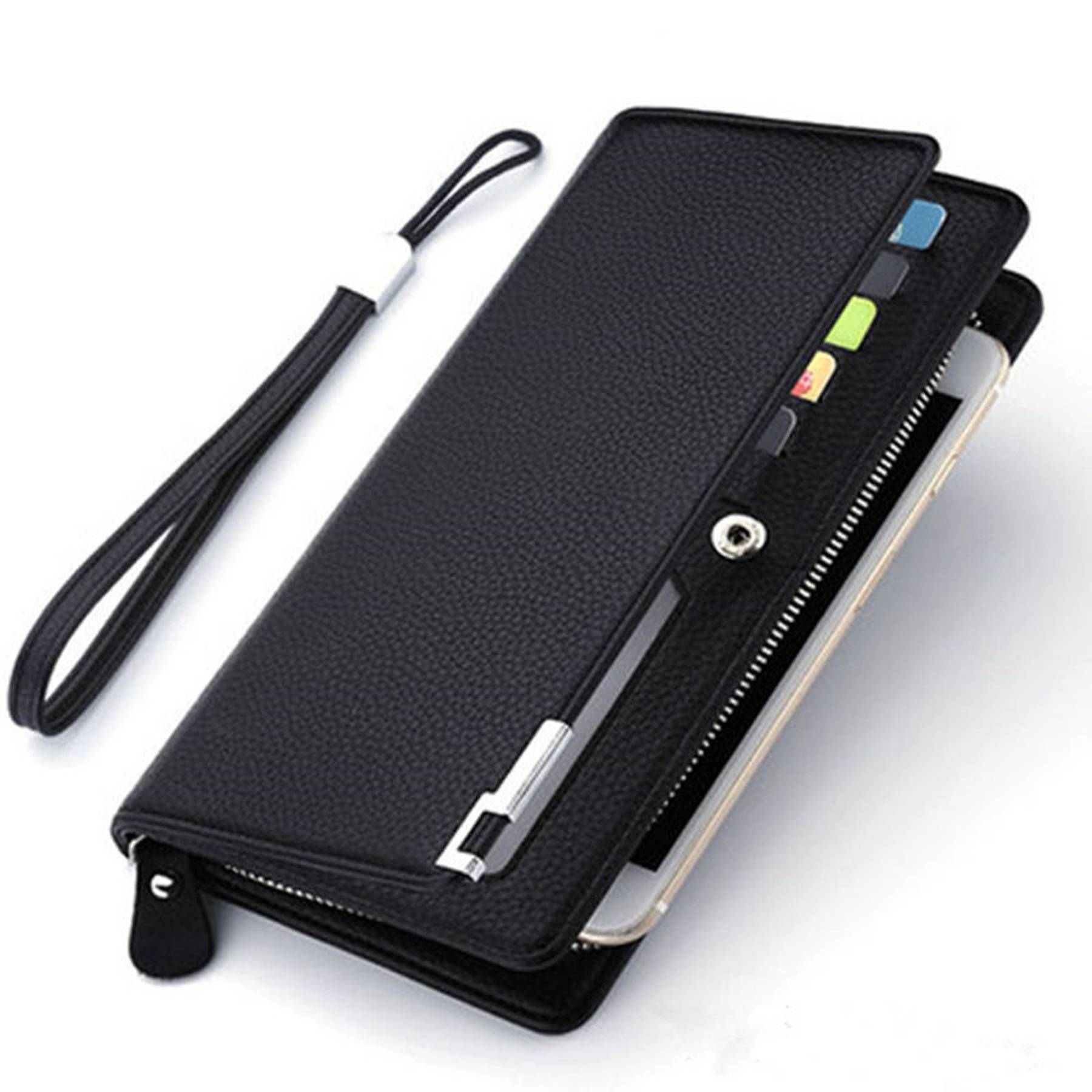 Pu Leather Long Wallet For Men 8