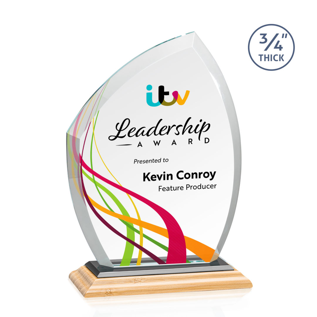 Daltry VividPrint™ Award - Bamboo/Black 8