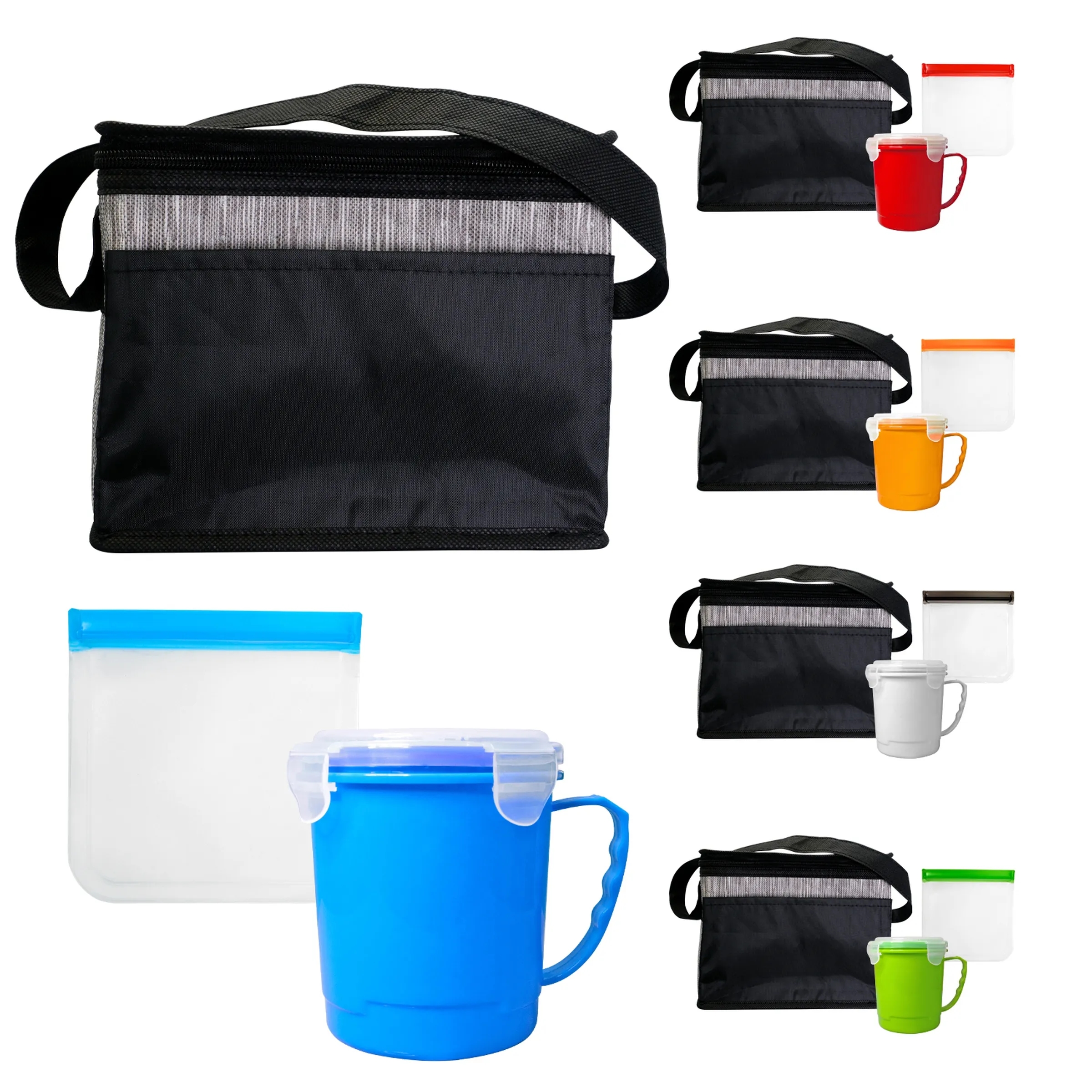 Black Graph Soup & Sandwich Set 8