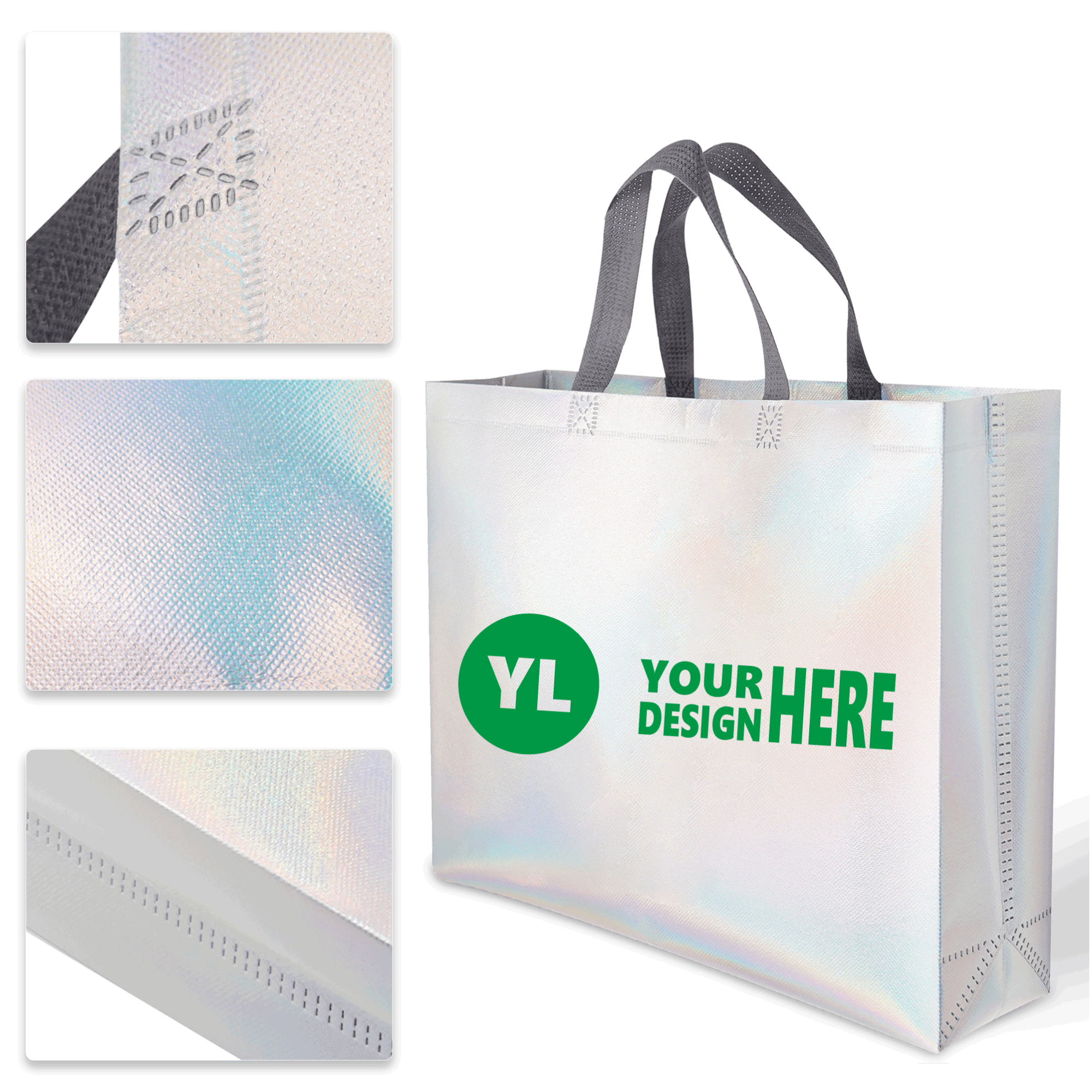 Holographic Non-woven Shopping Bag MOQ 50 1