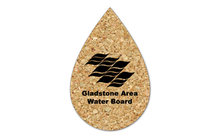 Flame/water Cork Coaster 5FM 4