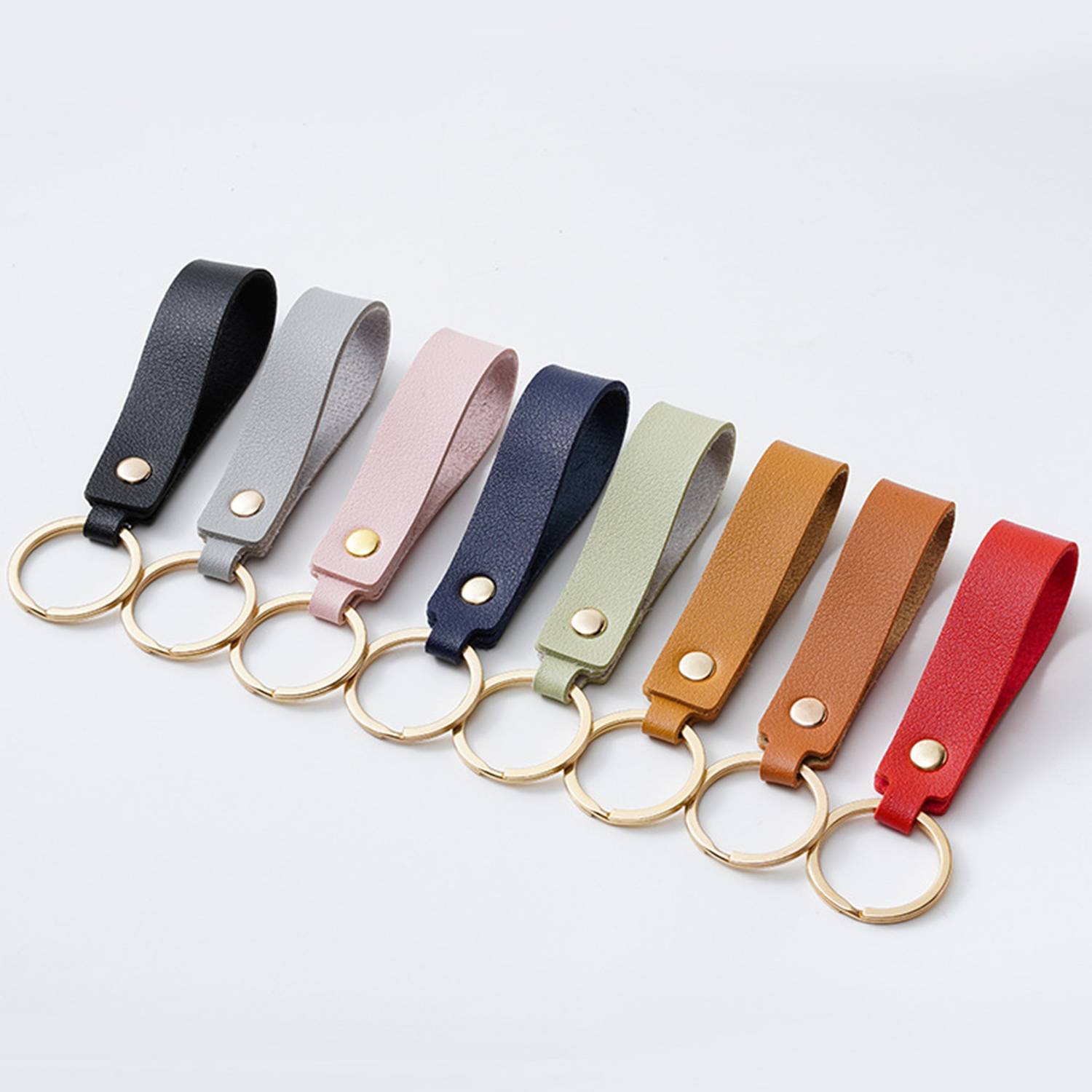 Leather keychain 3