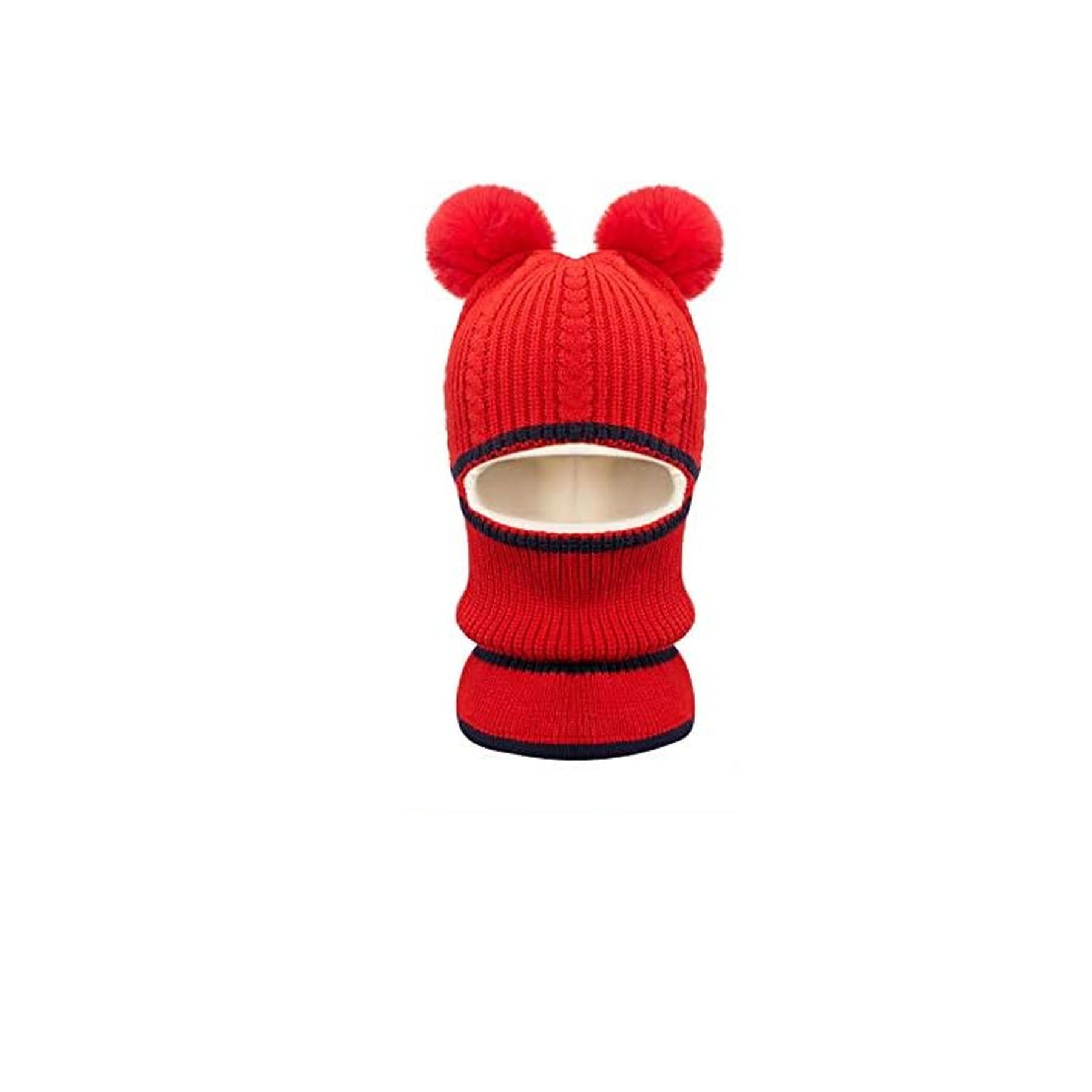 Kids Hood Winter Earflap Skull Cap 2