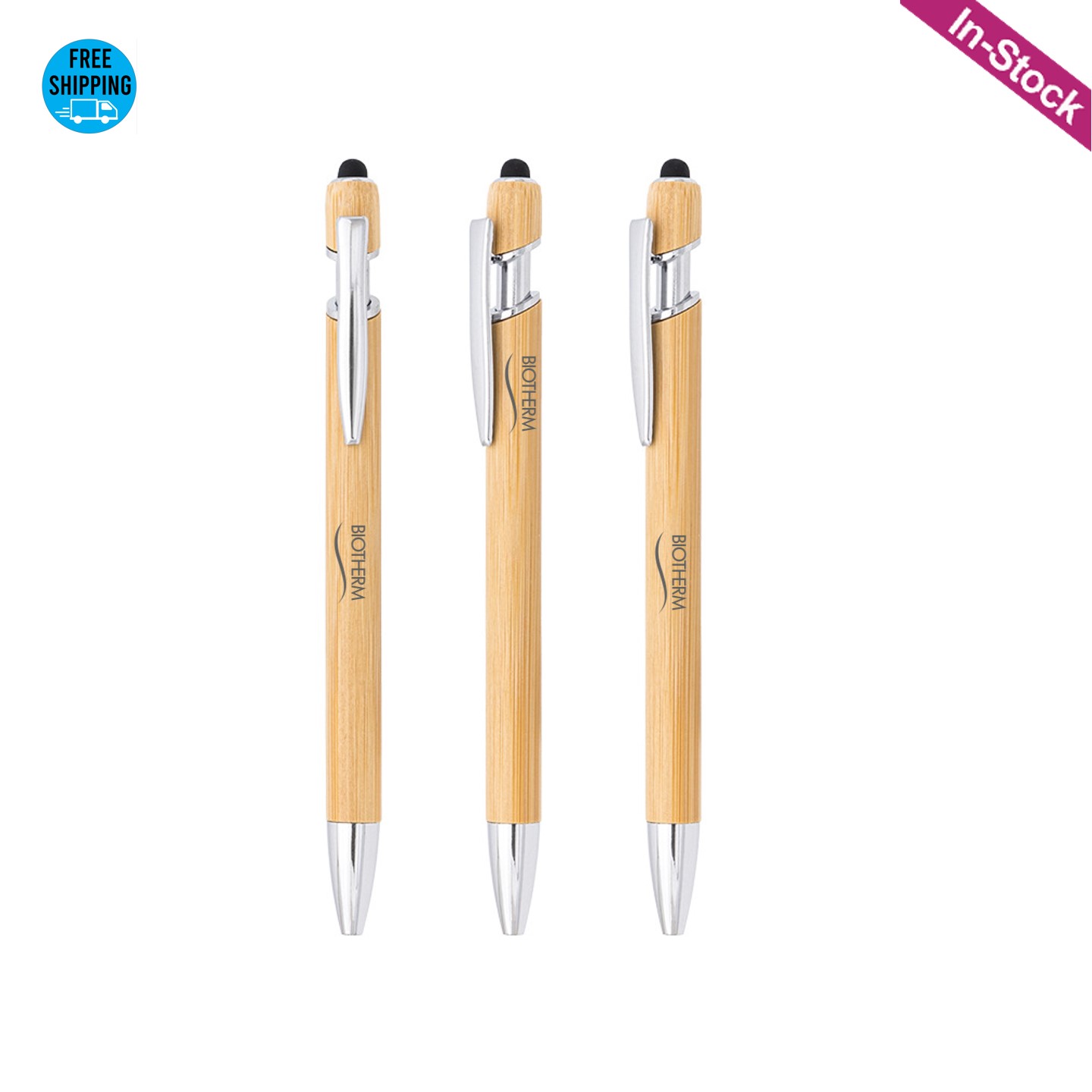 Bamboo Incline Stylus Pen 3