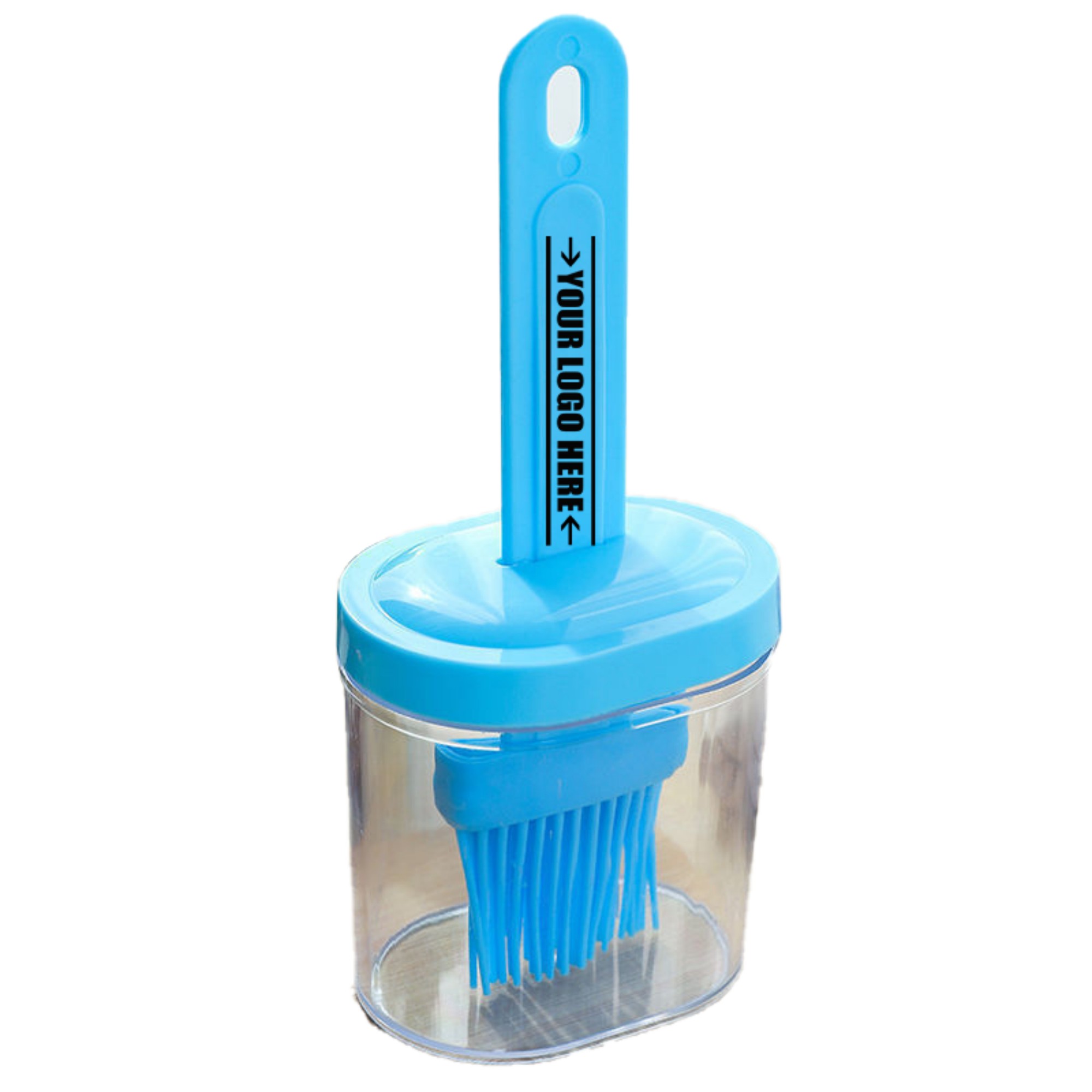 Silicone BBQ brush with An Oil Bottle 2