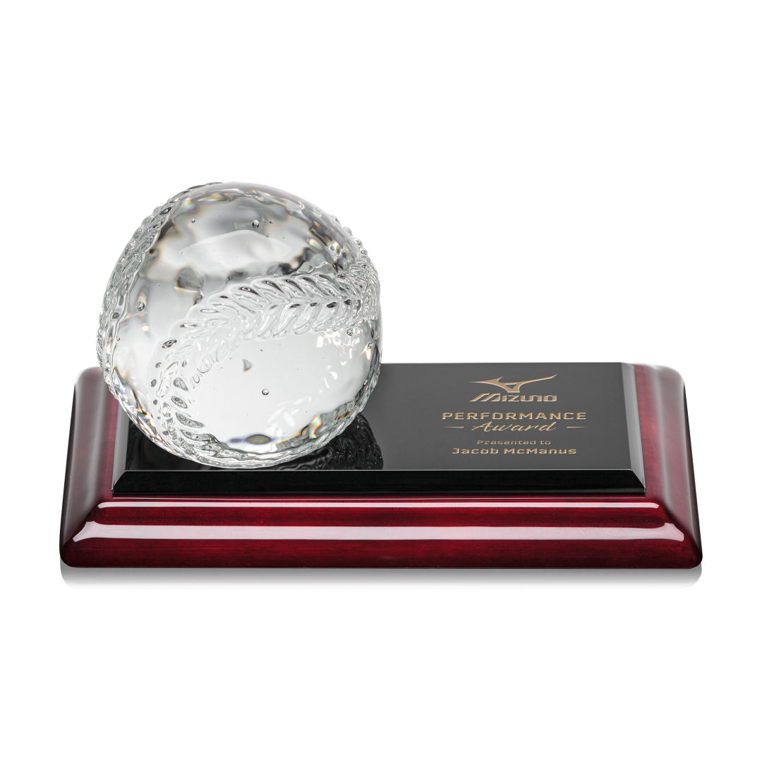 Sports Balls Award on Rosewood Base 13