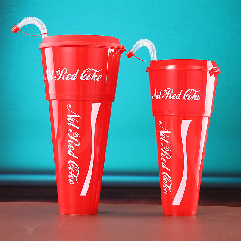 PP Double Layer Coke Cup with Popcorn Cup 17