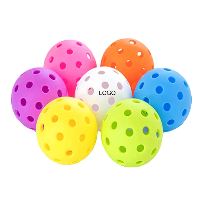 Seamless Inside 40 Holes  Pickleball Balls For Outdoor 5