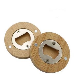 Wooden Magnet Bottle Opener 12
