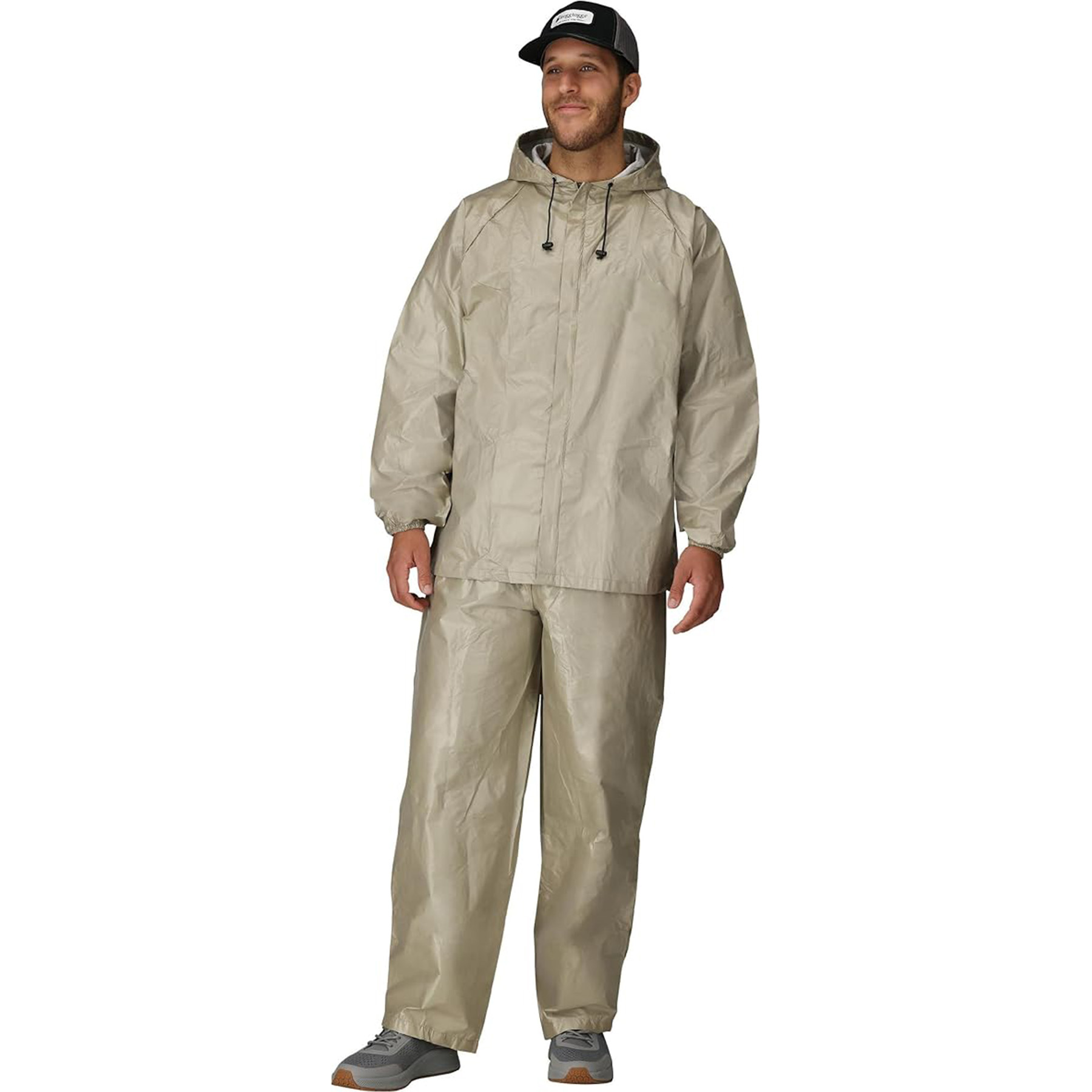 Unisex Split Hooded Waterproof And Breathable Raincoat 8