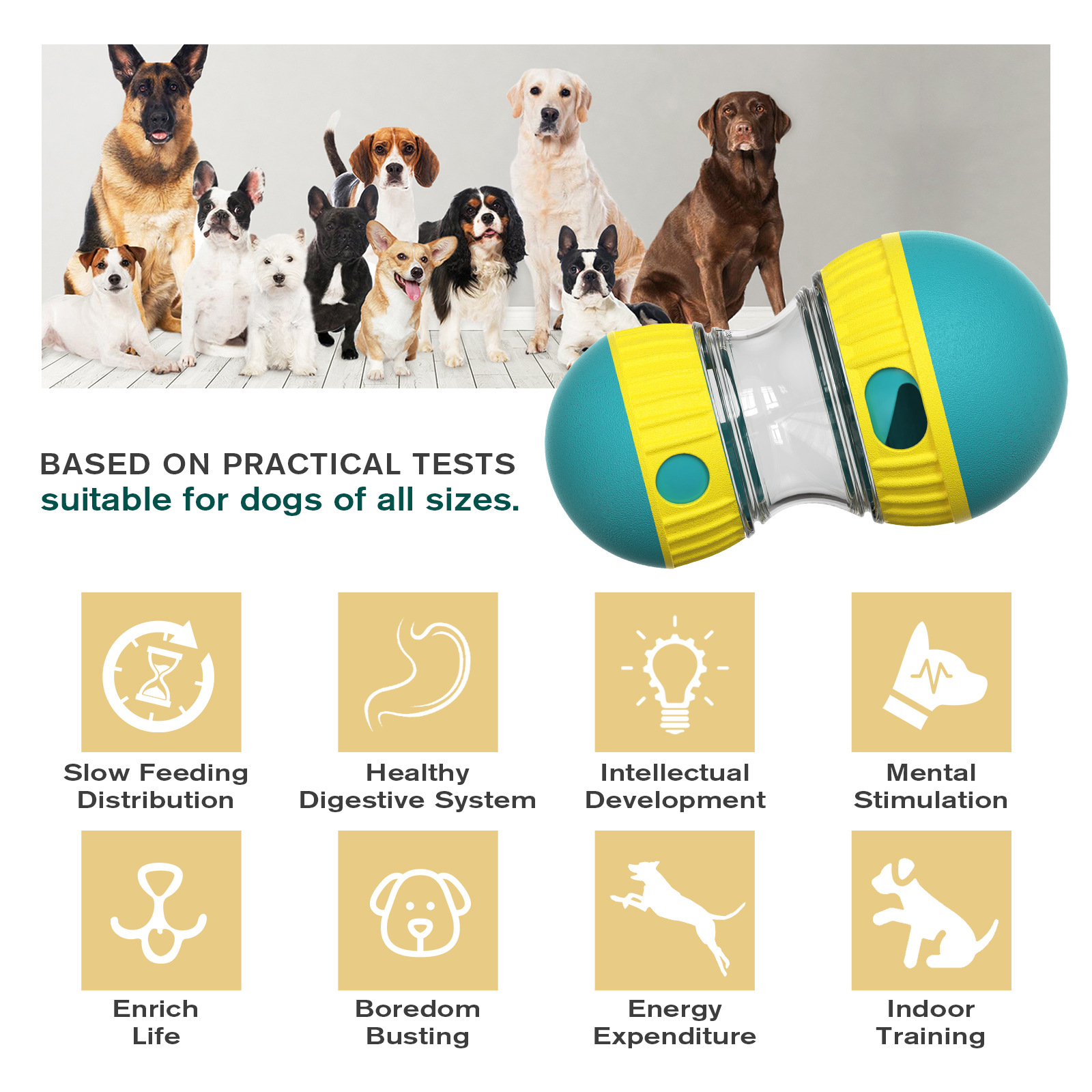 Dog Treat Dispenser Toy 3