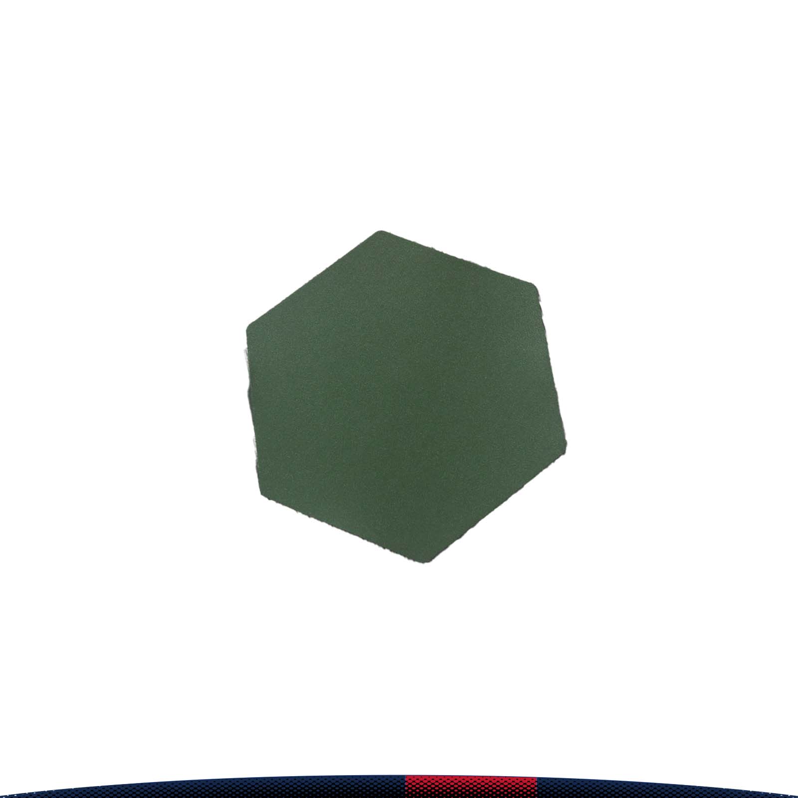 Hexagon PU Leather Coaster 5