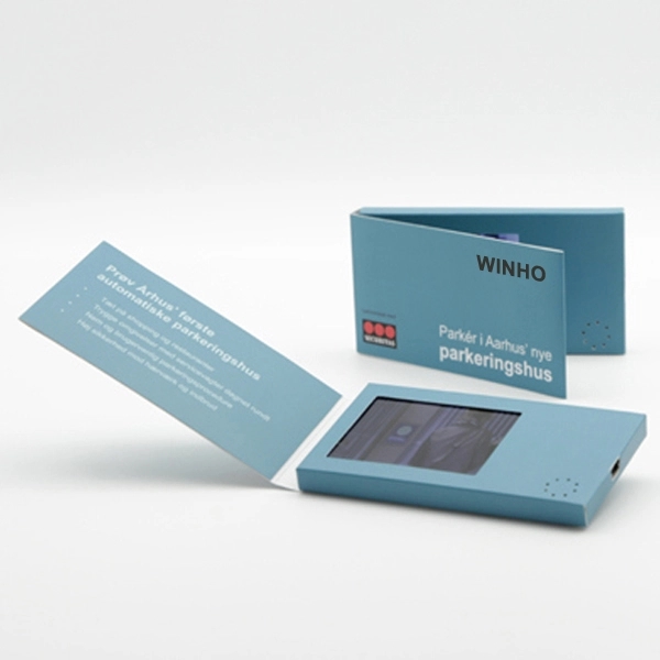 2.4" Advertising Video Cards 1