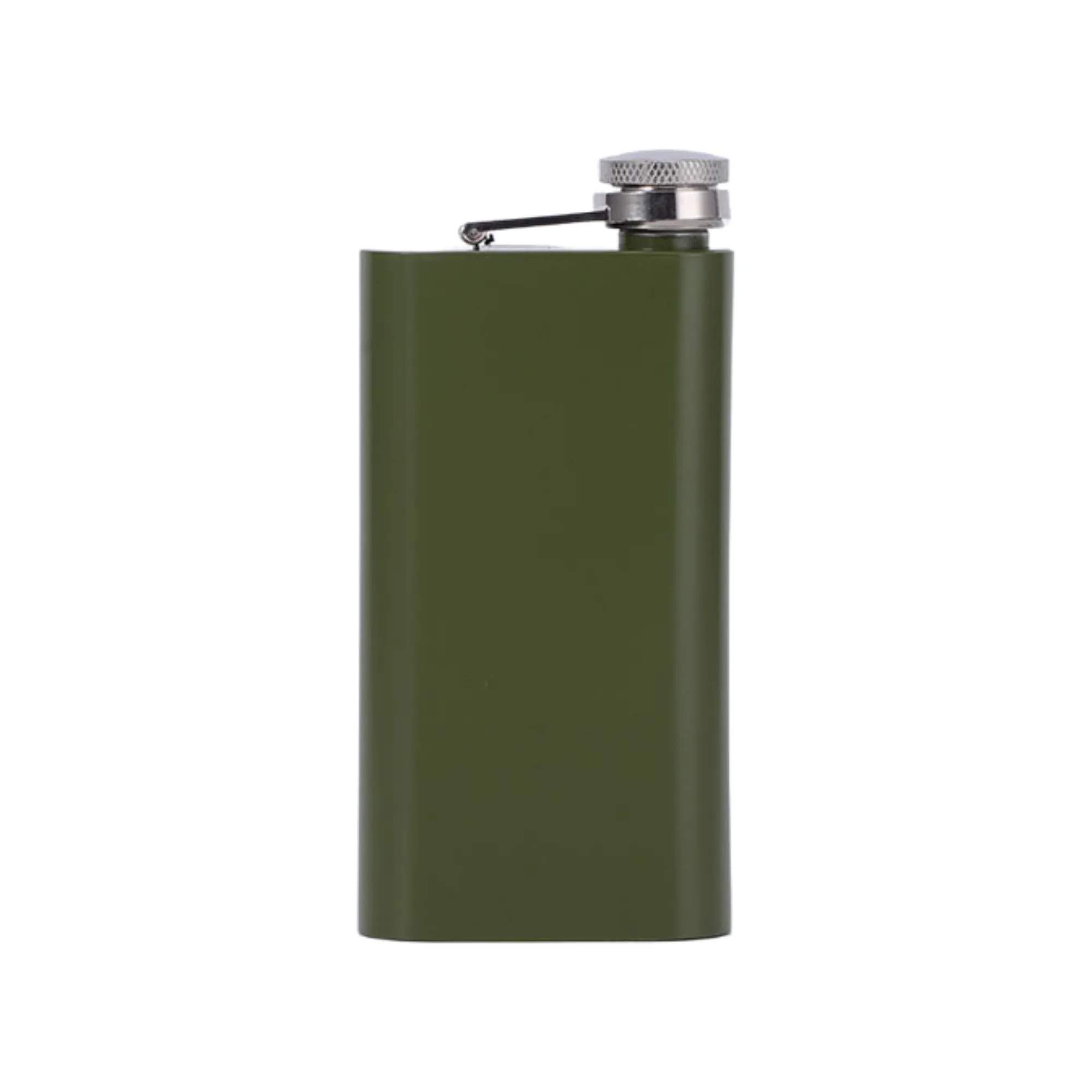 Outdoor Portable 304 Stainless Steel Flat Hip Flask, custom water bottle with logo imprint 2