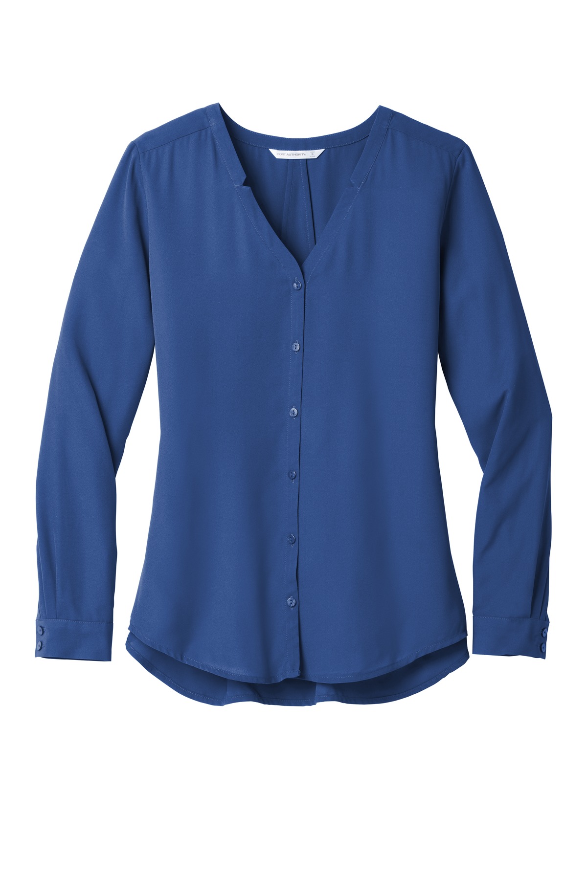 Port Authority Women's Long Sleeve Button-Front Blouse. LW700 23