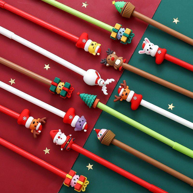 Plastic Christmas Ink Ballpoint Pen 4