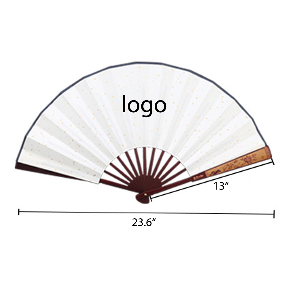 13-inch silk fan in Chinese style 1