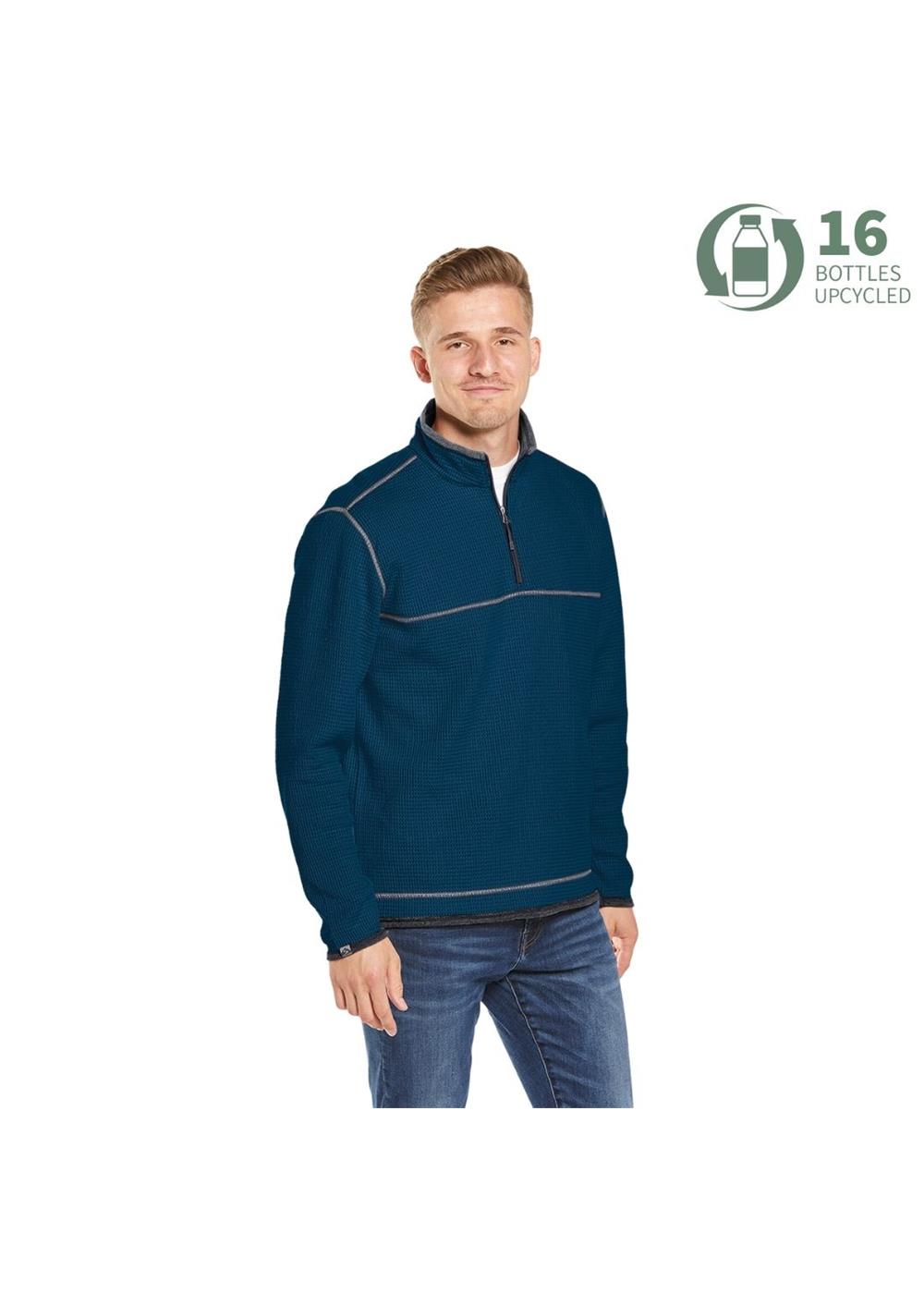 Storm Creek Men's Maverick Waffle Knit Quarter Zip 4