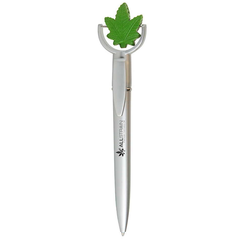 Cannabis Leaf Squeeze Top Pen 3